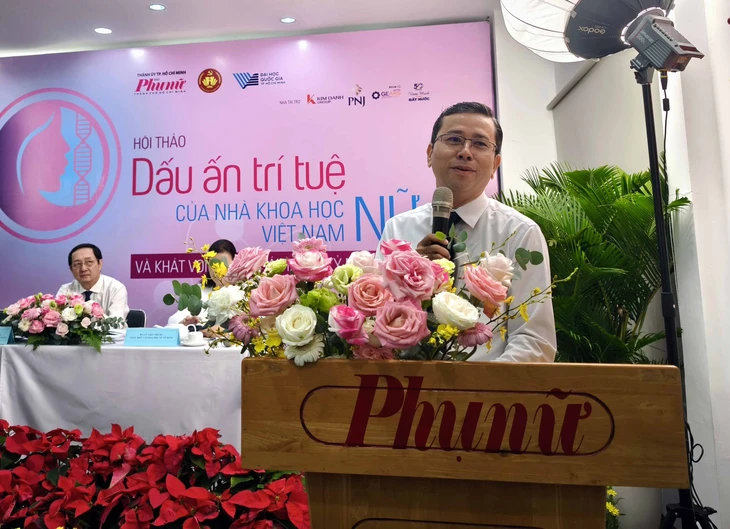 Tỉ lệ nhà khoa học nữ ở Việt Nam cao hơn nhiều nước phát triển- Ảnh 2. Tỉ lệ nhà khoa học nữ ở Việt Nam cao hơn nhiều nước phát triển - Ảnh 3.
