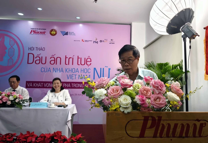 Tỉ lệ nhà khoa học nữ ở Việt Nam cao hơn nhiều nước phát triển- Ảnh 3. Tỉ lệ nhà khoa học nữ ở Việt Nam cao hơn nhiều nước phát triển- Ảnh 3.