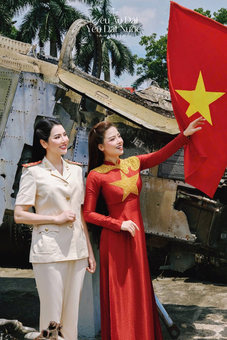 Top 3 Hoa hậu Việt Nam 2024 kể chuyện văn hóa, lịch sử qua áo dài Dũng Nguyễn - Ảnh 9. Dũng Nguyễn - Ảnh 9.