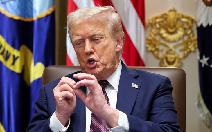 Ông Trump bàn kế hoạch hậu chiến ở Gaza - Ảnh 2.