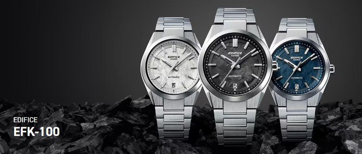 Edifice EFK-100: Đồng hồ tự động đầu tiên của Casio - Ảnh 1.