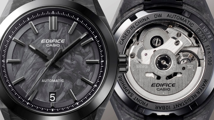 Edifice EFK-100: Đồng hồ tự động đầu tiên của Casio - Ảnh 3.