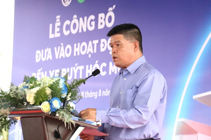 Khai trương bến xe buýt Hóc Môn, thêm điểm đậu khu Tây Bắc TP.HCM - Ảnh 4.