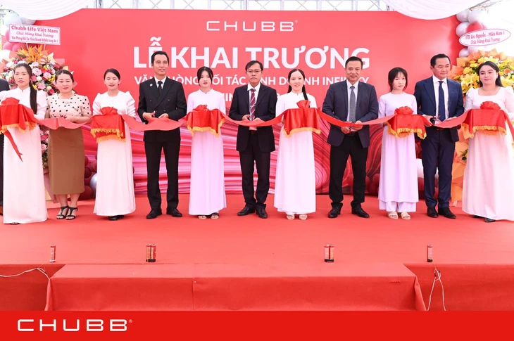 Chubb Life Việt Nam khai trương văn phòng Infinity Long An 1 - Ảnh 1.