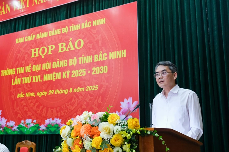 Đại hội Đảng bộ Bắc Ninh: Ưu tiên công nghiệp, không xem nhẹ nông nghiệp, hướng tới 2030 - Ảnh 1. Đại hội Đảng bộ Bắc Ninh: Ưu tiên công nghiệp, không xem nhẹ nông nghiệp - Ảnh 1.
