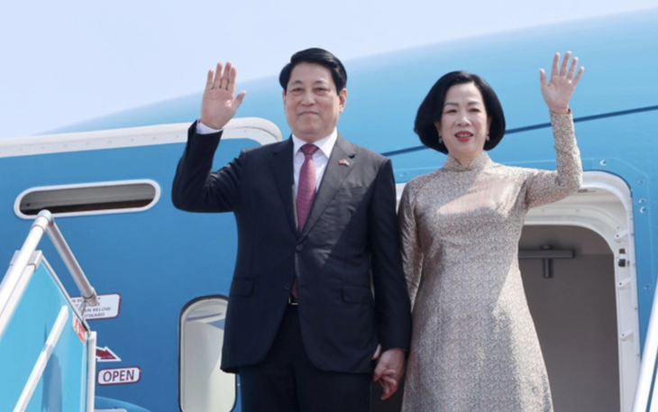 Chủ tịch nước Lương Cường bắt đầu chuyến thăm cấp Nhà nước Cộng hòa Ai Cập - Ảnh 4.