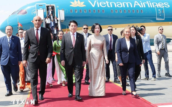 Chủ tịch nước Lương Cường gửi thông điệp đến thế giới Ả Rập - Ảnh 4.