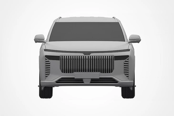 Bộ ảnh này cho thấy rõ nét thiết kế SUV VinFast cỡ lớn mới: Trục giữa dài hơn hẳn VF 9, nội thất có thể tối ưu cho ‘chủ tịch’- Ảnh 2. Lộ mẫu SUV lạ của VinFast: Thiết kế gần giống VF 9, trục cơ sở dài hơn, có thể thêm chống đạn - Ảnh 1.