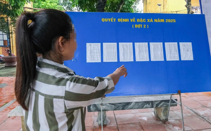 Niềm vui của cán bộ quản giáo khi phạm nhân được đặc xá - Ảnh 4.