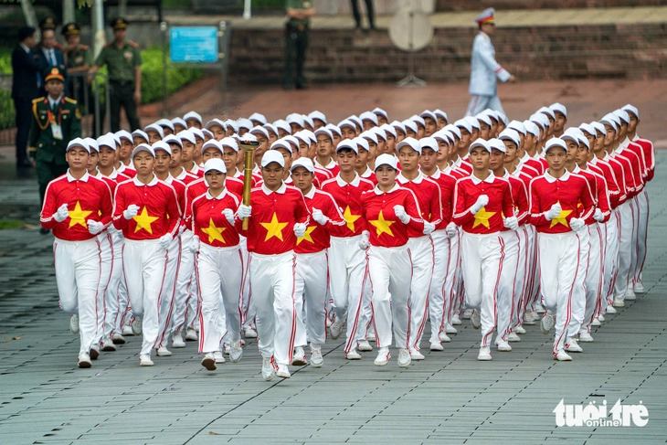 Bắt đầu tổng duyệt diễu binh, diễu hành kỷ niệm 80 năm Quốc khánh - Ảnh 1. diễu binh - Ảnh 80.