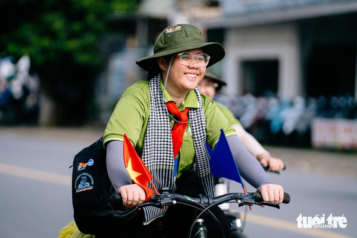 Lần đầu tiên thiếu nhi 3 địa phương TP.HCM (mới) chinh phục hành trình du khảo bằng đạp xe hơn 80km - Ảnh 6. du khảo - Ảnh 6.