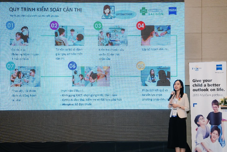 Bệnh viện Mắt Sài Gòn báo cáo chuyên môn tại hội nghị cận thị - Ảnh 1.
