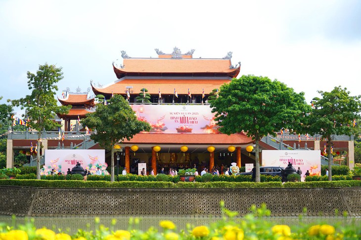 Vu lan 2025 tại Hoa viên Bình An: tri ân và sẻ chia giá trị hiếu đạo - Ảnh 1.