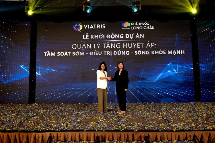 Long Châu cùng Viatris khởi động dự án tầm soát tăng huyết áp toàn quốc - Ảnh 1.
