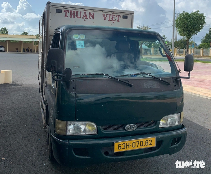 Trộm xe tải ở Đồng Tháp bị bắt sau gần 2 giờ bỏ trốn đến Cần Thơ - Ảnh 2.