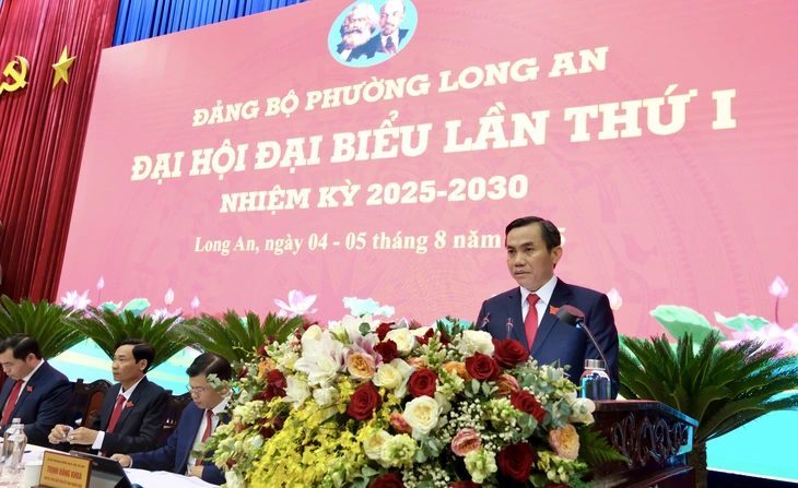 Phường Long An phấn đấu tăng thu nhập bình quân đầu người từ 40 đến 45% trong 5 năm tới- Ảnh 1. Phường Long An phấn đấu tăng thu nhập bình quân đầu người 40-45% trong 5 năm tới - Ảnh 1.