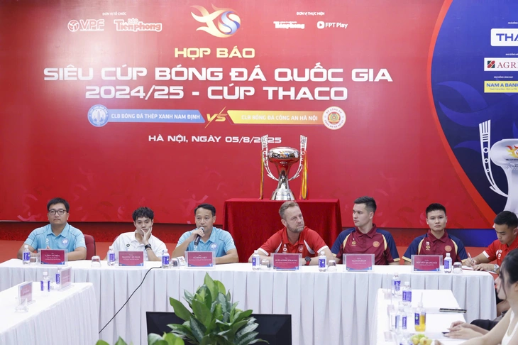 Nam Định và Công An Hà Nội tranh Siêu cúp quốc gia trị giá 300 triệu đồng - Ảnh 4.