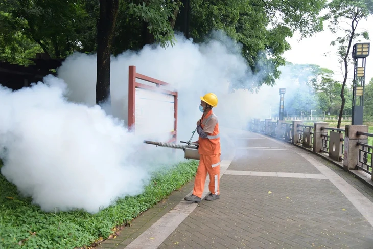 Trung Quốc tái áp dụng biện pháp thời COVID-19 để đối phó vi rút do muỗi truyền - Ảnh 1. vi rút - Ảnh 1.