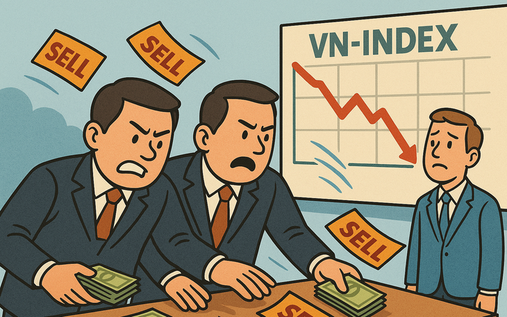 VN-Index vừa leo đỉnh mới, cổ phiếu một tập đoàn lớn lại 'ngược dòng' - Ảnh 2.