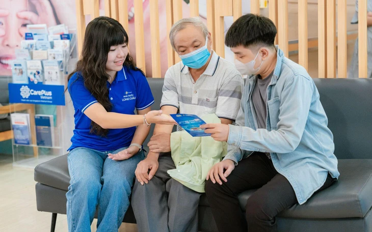 Khám tầm soát miễn phí cho 200 người dân tại xã Tài Văn - Ảnh 3.