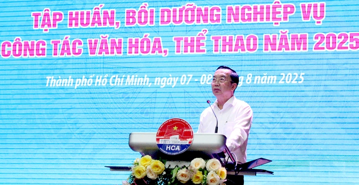 Phát huy thế mạnh văn hóa, thể thao từ cơ sở mới tạo sự bền vững - Ảnh 1.