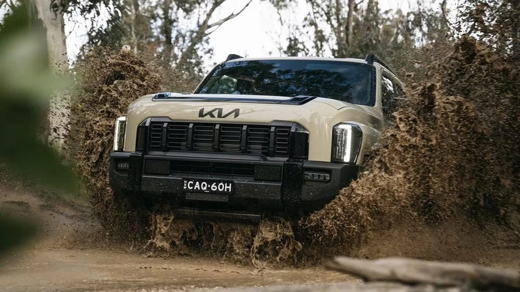 Kia sắp có SUV 'khung rời' mới, đấu Everest, Fortuner, ghép cặp với bán tải đang được người Việt mong đợi- Ảnh 4. Kia - Ảnh 3.