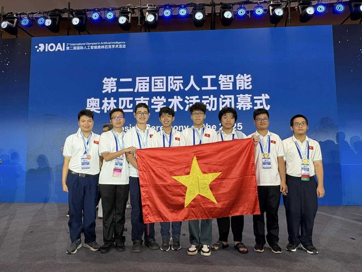 Đội tuyển Việt Nam vào Top 4 Olympic trí tuệ nhân tạo quốc tế - Ảnh 1. Olympic trí tuệ nhân tạo quốc tế - Ảnh 1.