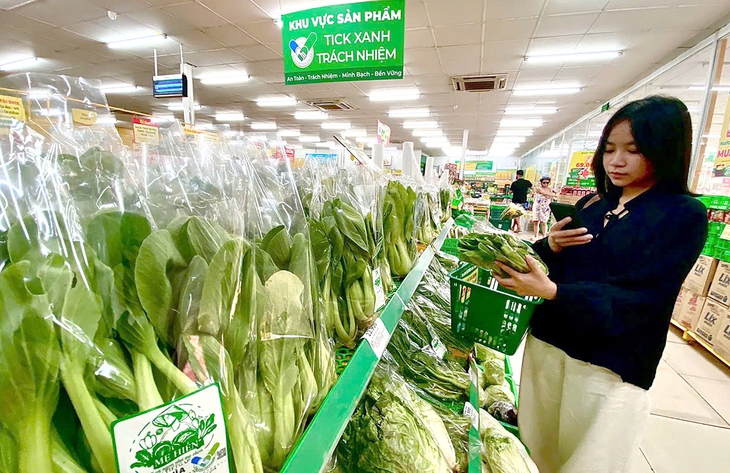 Lan tỏa thực phẩm 'Tick xanh trách nhiệm' - Ảnh 1. thực phẩm - Ảnh 1.
