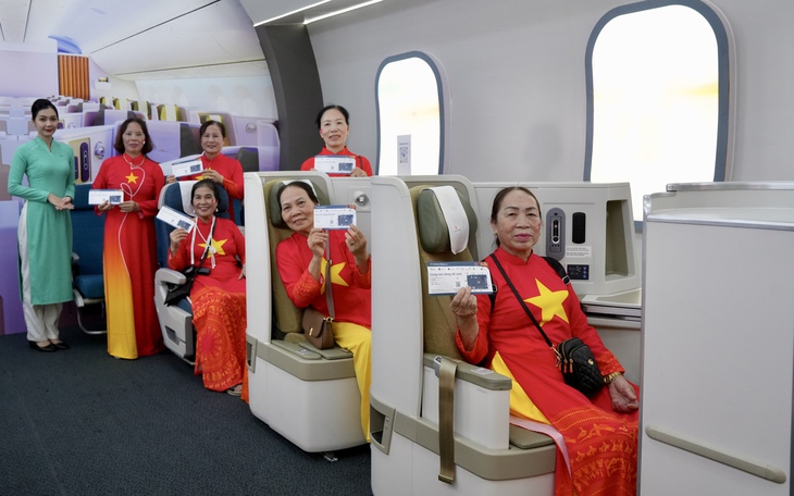 Lời hồi âm giữa trời xanh trên các chuyến bay của Vietnam Airlines - Ảnh 7.