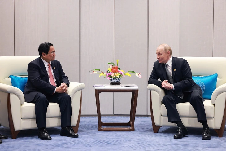Thủ tướng Phạm Minh Chính hội kiến Tổng thống Nga Vladimir Putin - Ảnh 2. Thủ tướng Phạm Minh Chính hội kiến Tổng thống Nga Vladimir Putin - Ảnh 2.