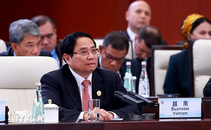 Thủ tướng Phạm Minh Chính đề xuất 3 giải pháp cho SCO - Ảnh 1. Thủ tướng Phạm Minh Chính đề xuất 3 giải pháp cho SCO - Ảnh 1.