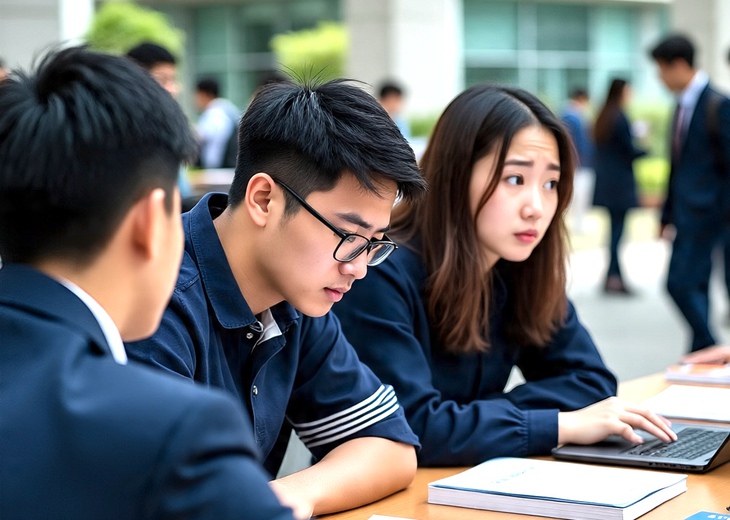 Tân sinh viên rút hồ sơ vì bị phân ngành trái nguyện vọng, trường nói gì? - Ảnh 1.