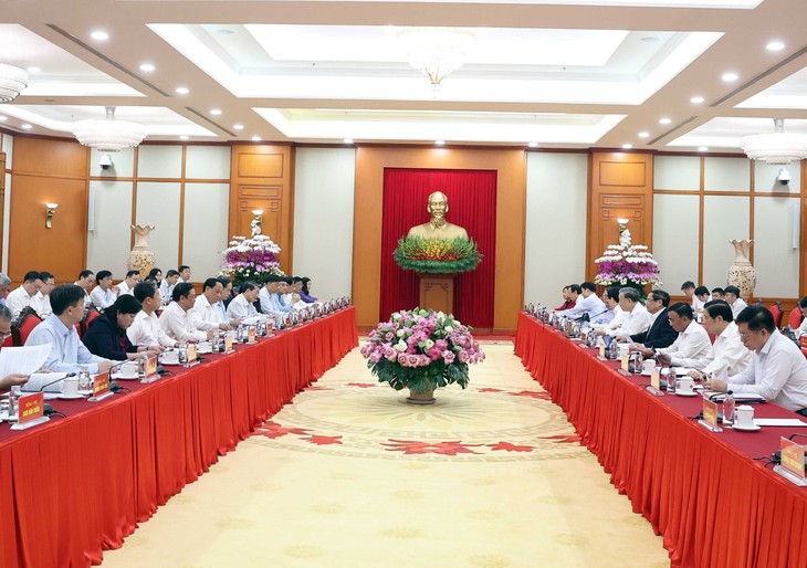 Tổng Bí thư Tô Lâm: Đưa xây dựng pháp luật là khâu 'đột phá của đột phá' - Ảnh 4.