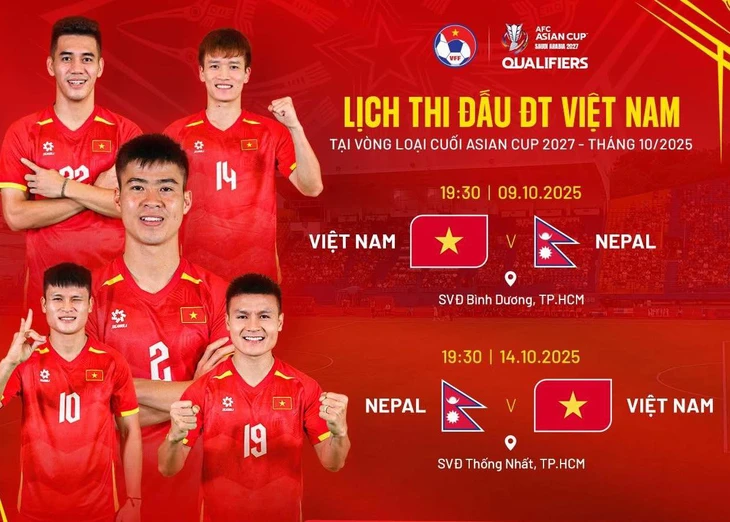 Tuyển Việt Nam - Ảnh 1.