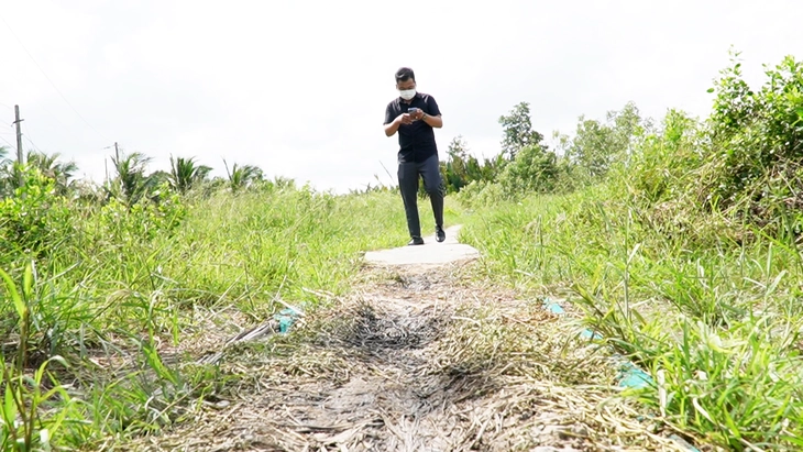 đường đất - Ảnh 1.