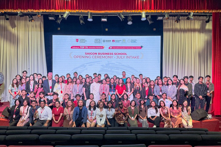 Thu hút sinh viên quốc tế nhờ môi trường và cơ hội học tập rộng mở - Ảnh 1.
