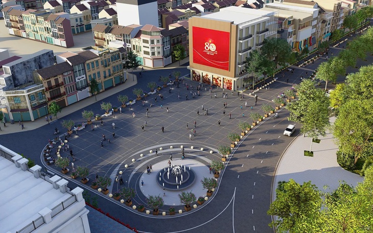 Quảng trường Đông Kinh Nghĩa Thục như công trường ngổn ngang, thi thiết kế thế nào? - Ảnh 4.