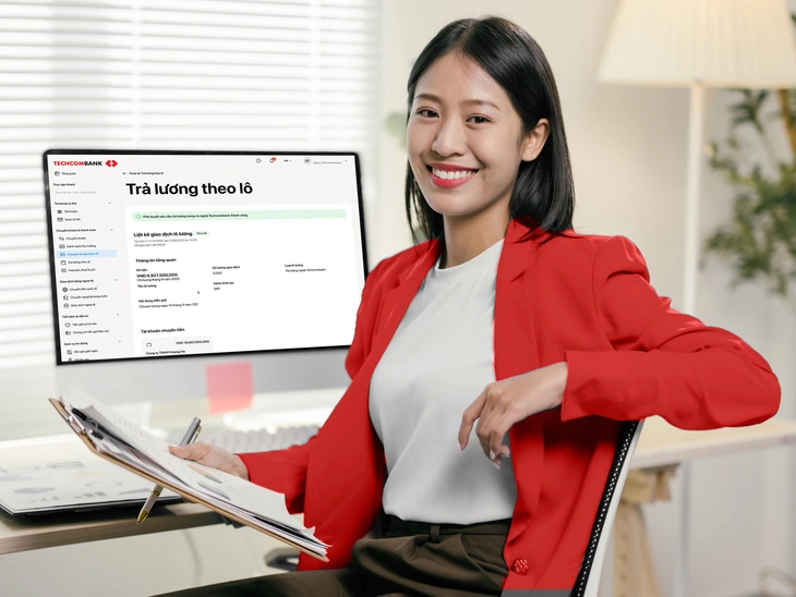 Giải pháp trả lương qua Techcombank: Tối ưu chi phí, giữ chân nhân tài - Ảnh 1.