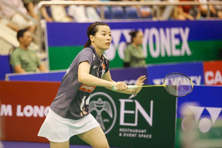 Thùy Linh lần thứ 4 liên tiếp vào chung kết Vietnam Open - Ảnh 1.