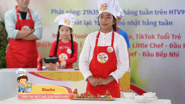Mở màn Đầu Bếp Nhí ấn tượng với Simba sáng tạo, Anh Thư cá tính- Ảnh 5. đầu bếp - Ảnh 5.