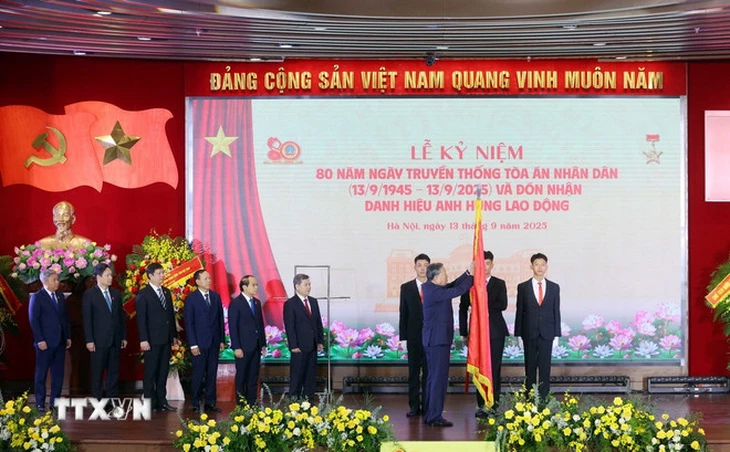 Tổng Bí thư: Ngành tòa án phải phấn đấu để mọi phán quyết đều thấu tình, đạt lý - Ảnh 4.
