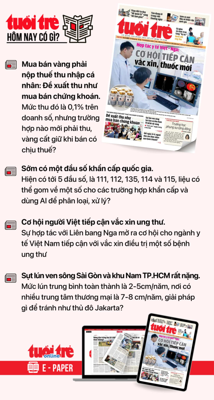 Tin tức sáng 15-9: Khối ngoại bán ròng hơn 5.400 tỉ đồng; Triển lãm thành tựu đất nước bế mạc - Ảnh 6.