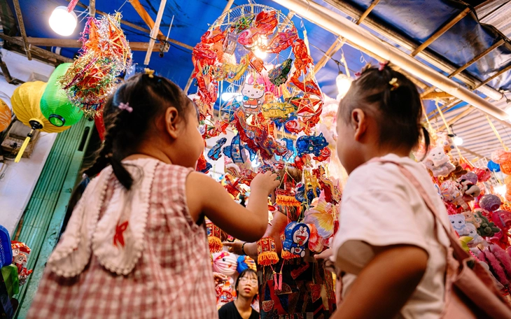 Mãn nhãn với những lồng đèn trung thu xưa tại ngôi đình trăm tuổi ở TP.HCM  - Ảnh 13.