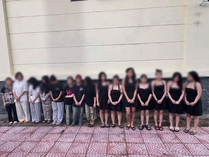 Quán karaoke rào sắt, lắp camera giám sát để bán dâm - Ảnh 3.