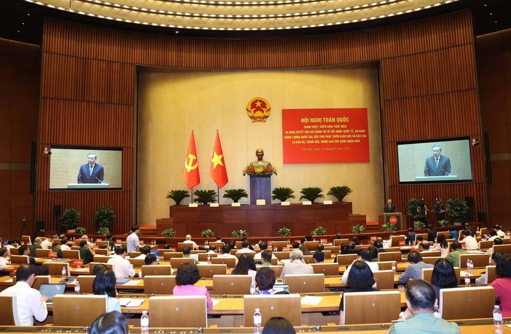 Tổng Bí thư Tô Lâm: Triển khai 4 nghị quyết quan trọng của Bộ Chính trị trong thời gian sớm nhất - Ảnh 3.