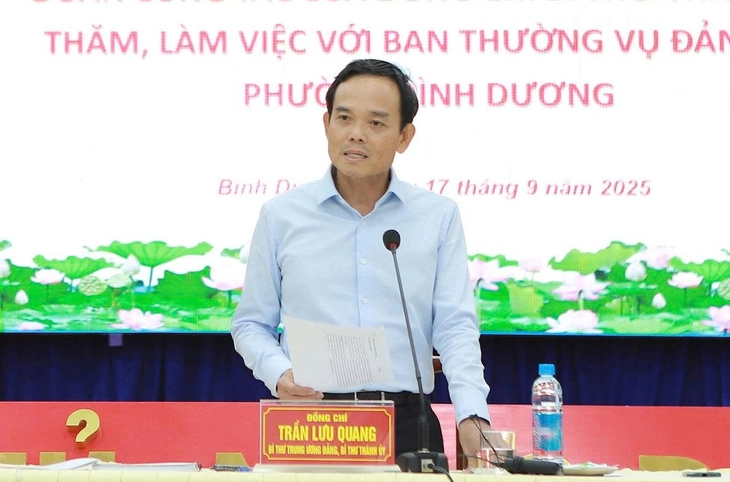Bí thư Trần Lưu Quang nhắc sở ngành đừng 'hứa thật nhiều, thất hứa thật nhiều' - Ảnh 1.