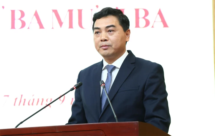 Phát biểu nhận nhiệm vụ của tân Chủ tịch Thanh Hóa Nguyễn Hoài Anh - Ảnh 1.