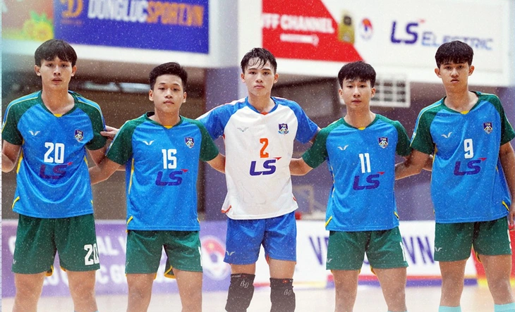 Xác định hai đội vào chung kết Giải futsal U20 quốc gia 2025 - Ảnh 1.