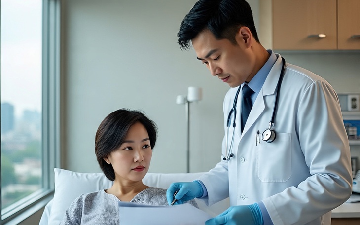 Sinh viên làm ống nghe AI giá mềm giúp theo dõi bệnh phổi tại nhà - Ảnh 2.