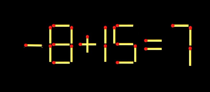Thử tài IQ: Di chuyển một que diêm để 13+16=9 thành phép tính đúng - Ảnh 4.